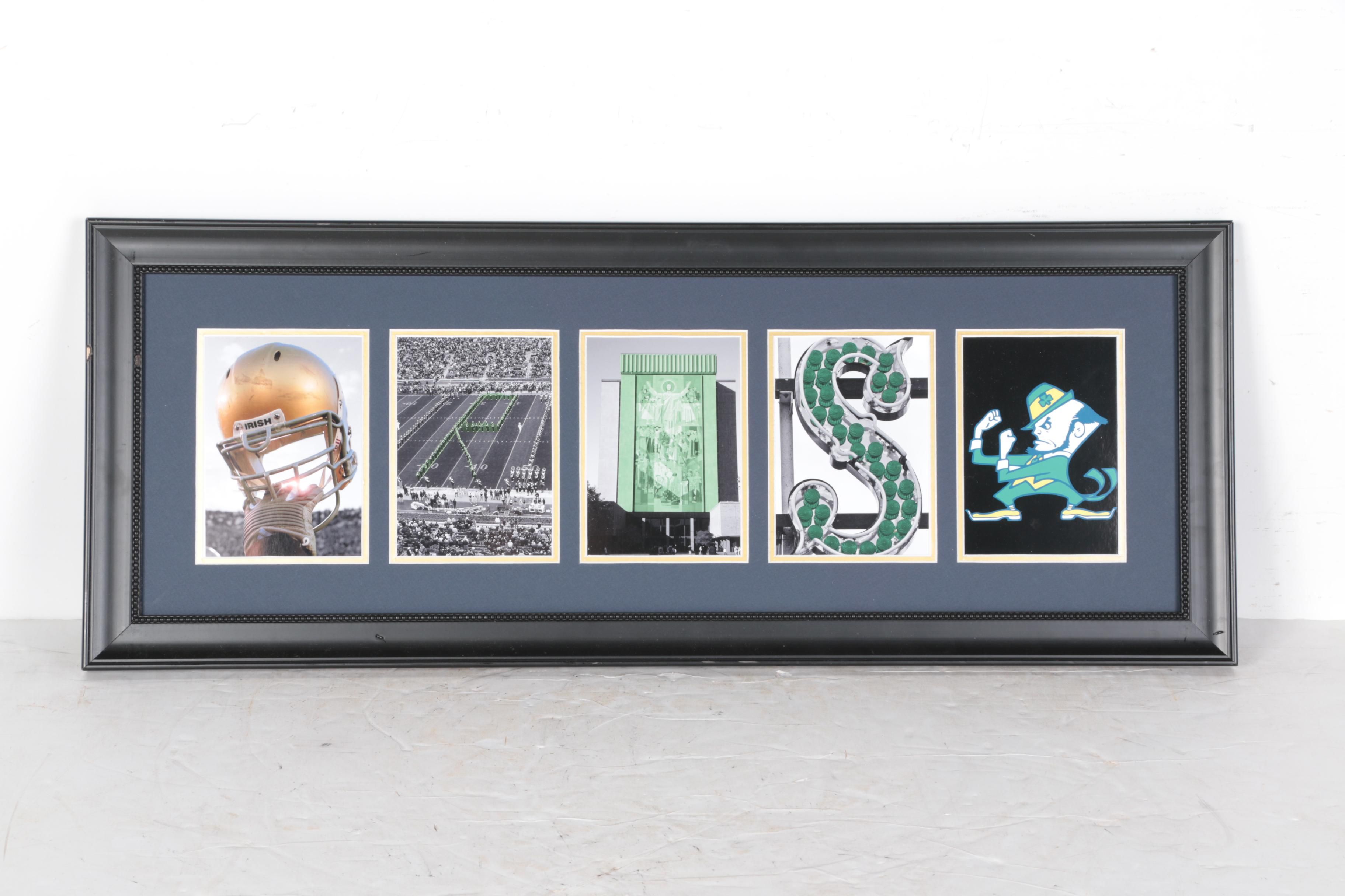 Notre Dame Fighting Irish Football Decor