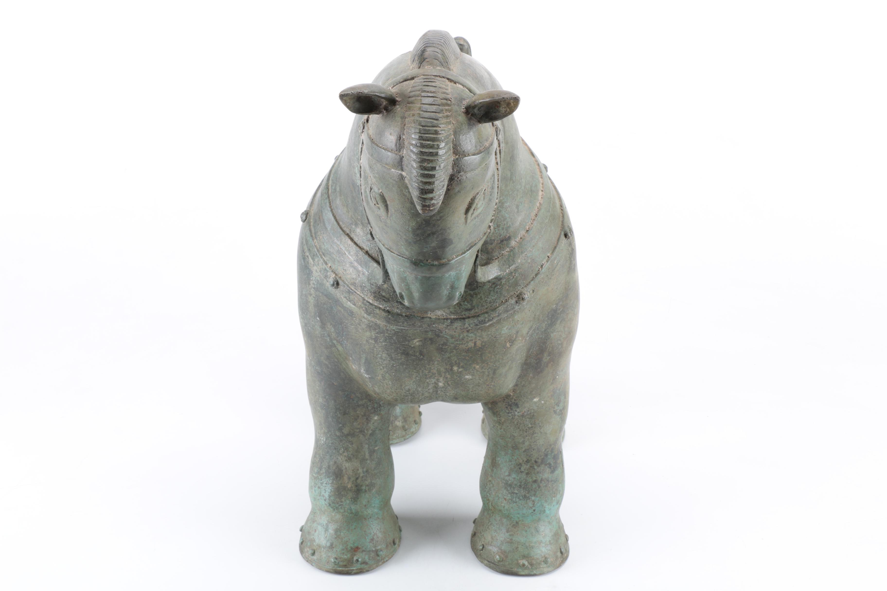 Bronze Horse Figurine
