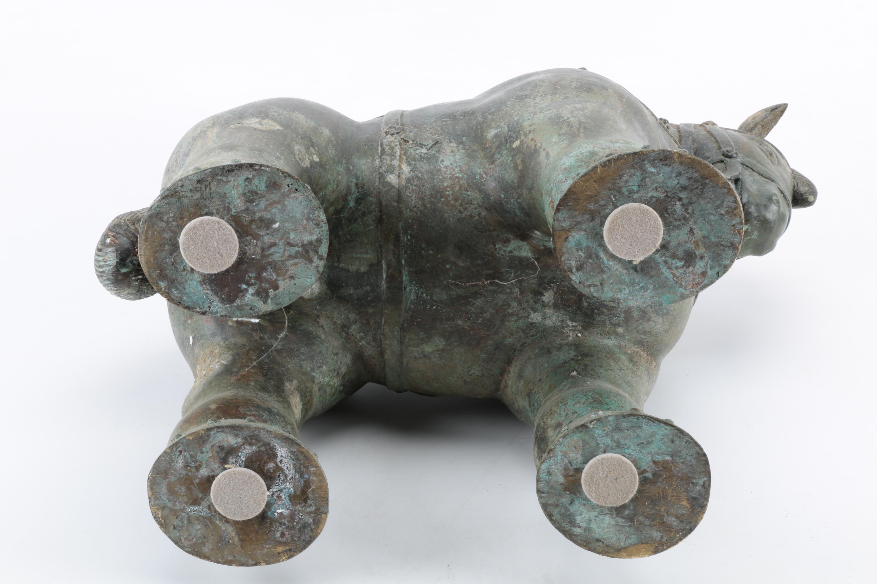 Bronze Horse Figurine
