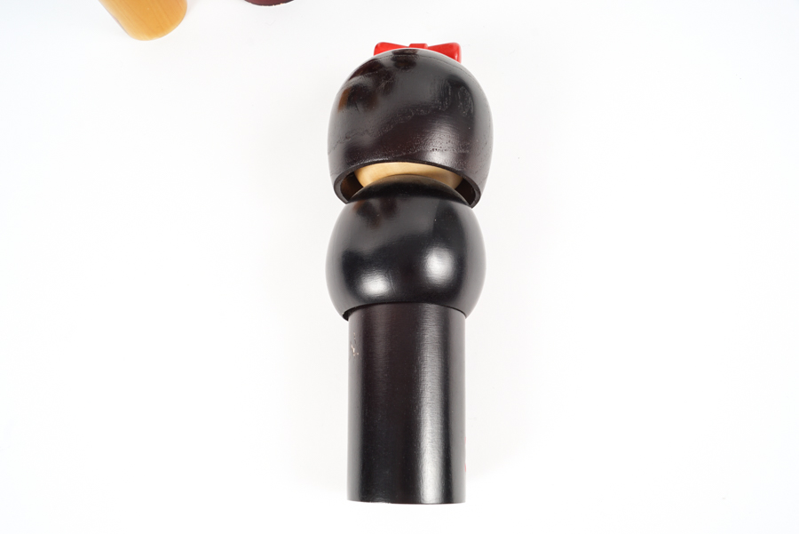 Colorful Vintage Japanese Kokeshi Dolls