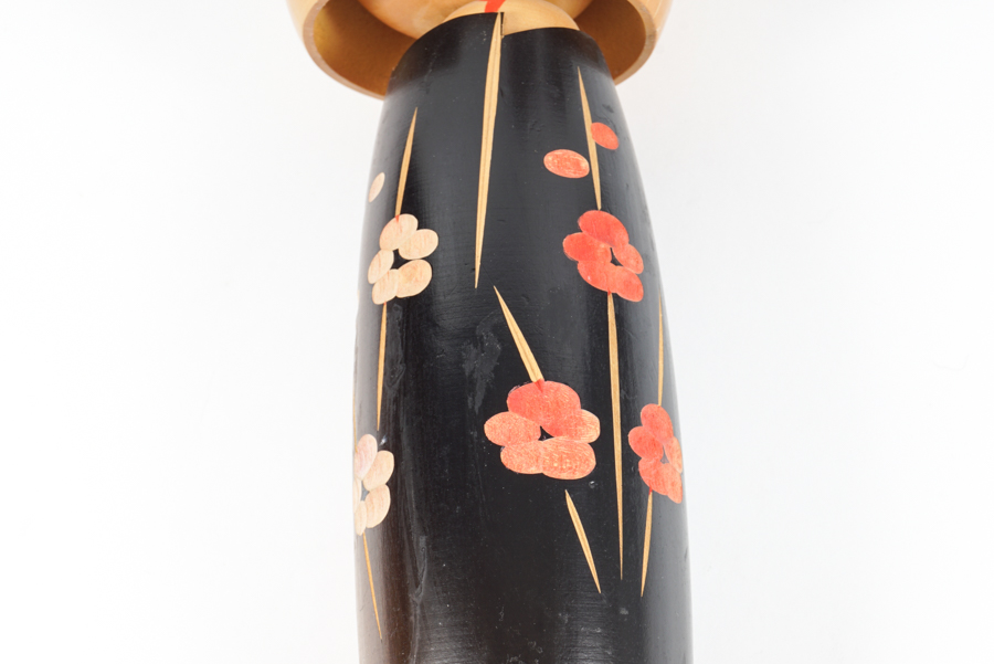 Colorful Vintage Japanese Kokeshi Dolls