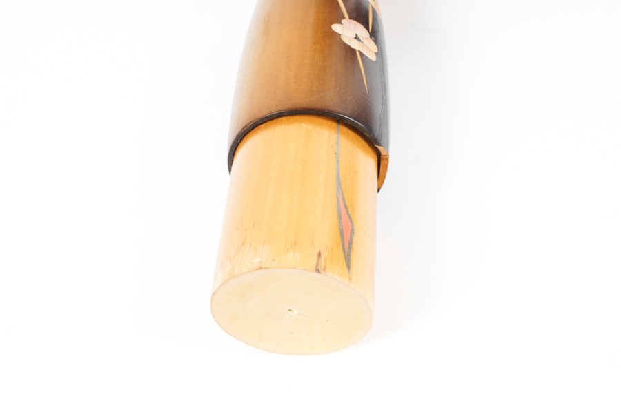 Colorful Vintage Japanese Kokeshi Dolls