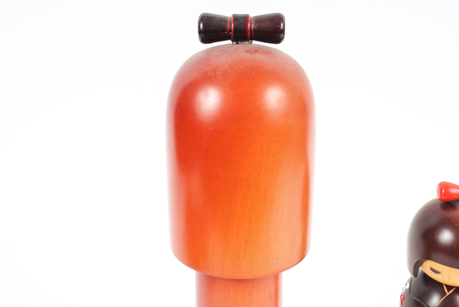 Colorful Vintage Japanese Kokeshi Dolls