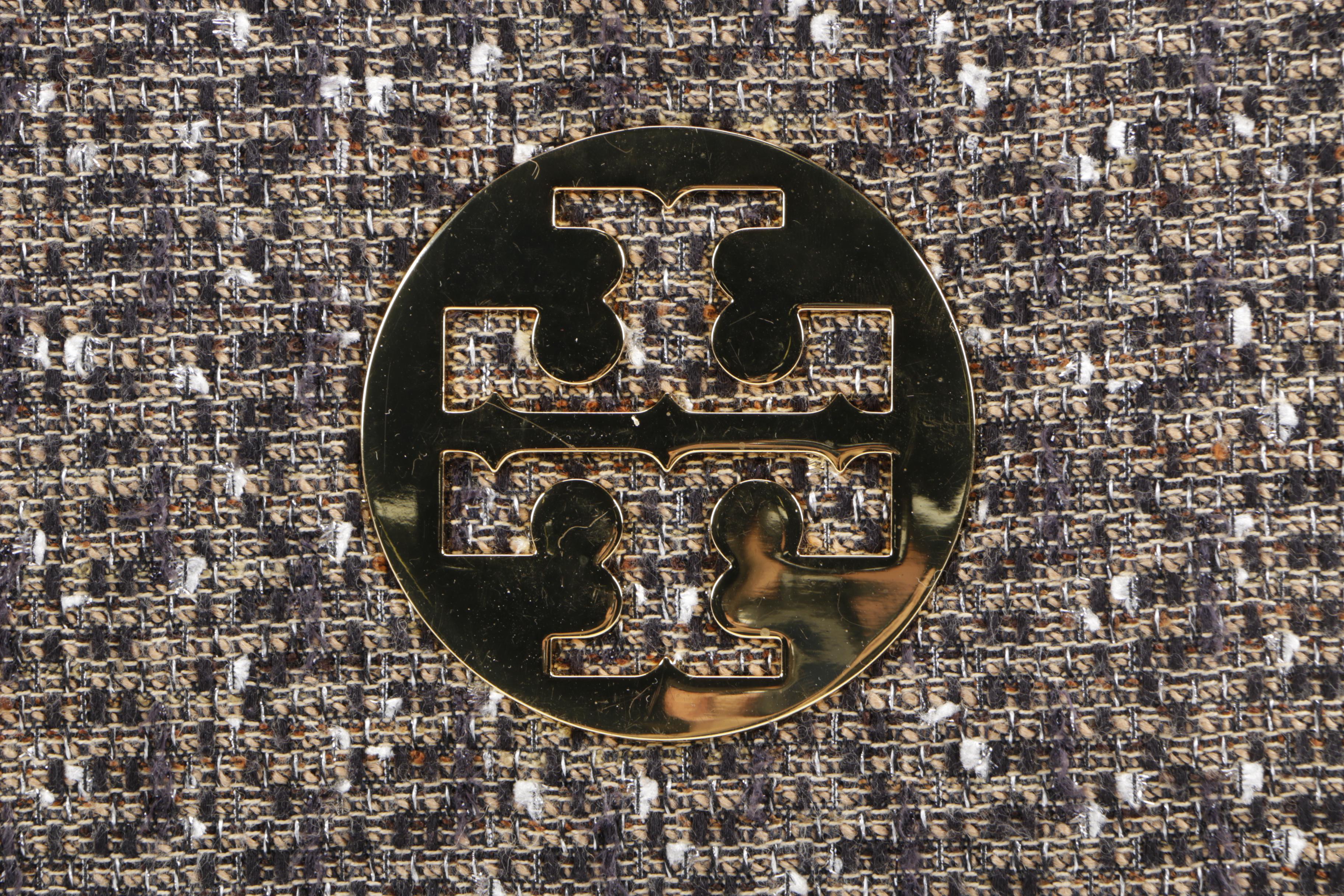 Tory Burch Tweed Clutch