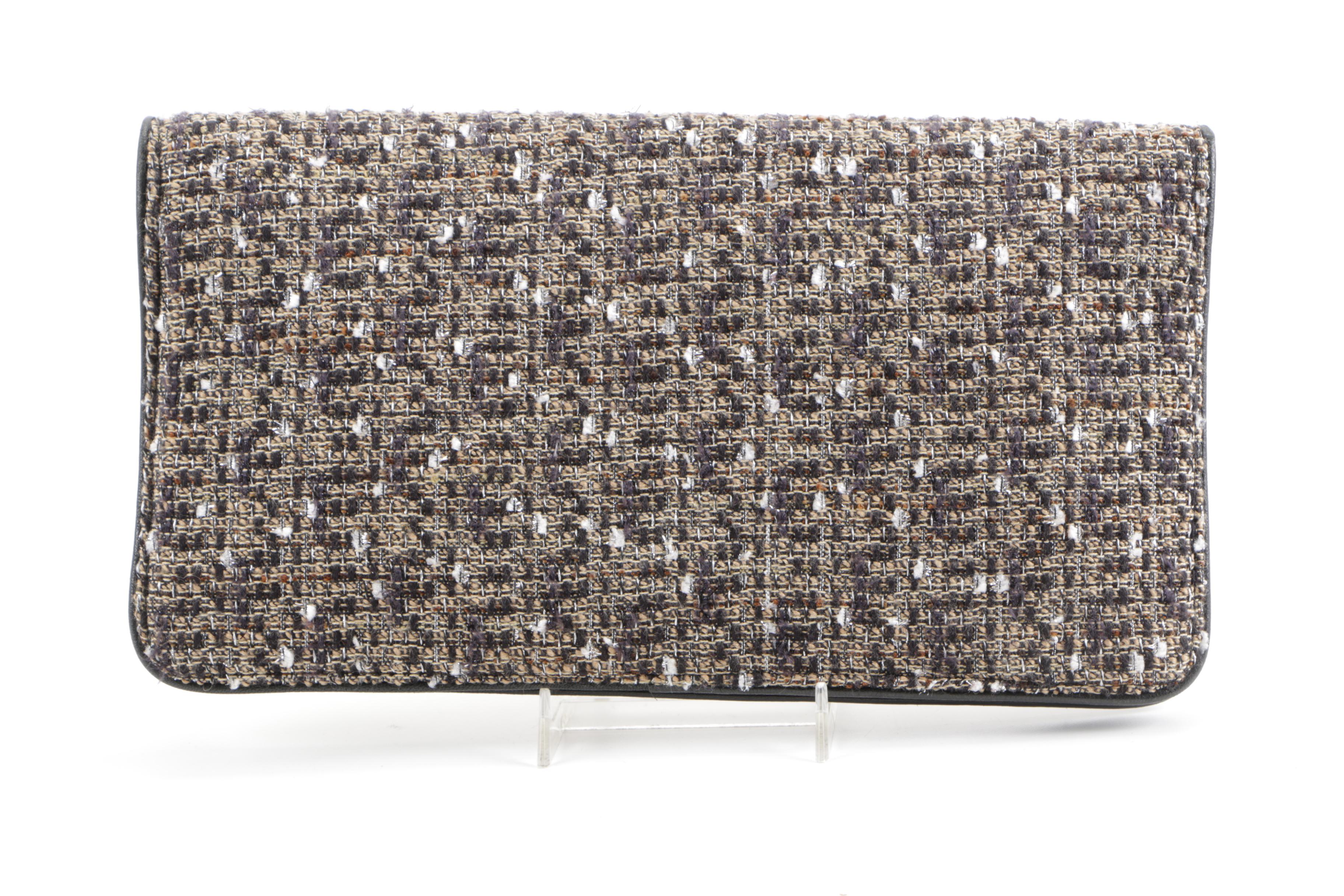 Tory Burch Tweed Clutch
