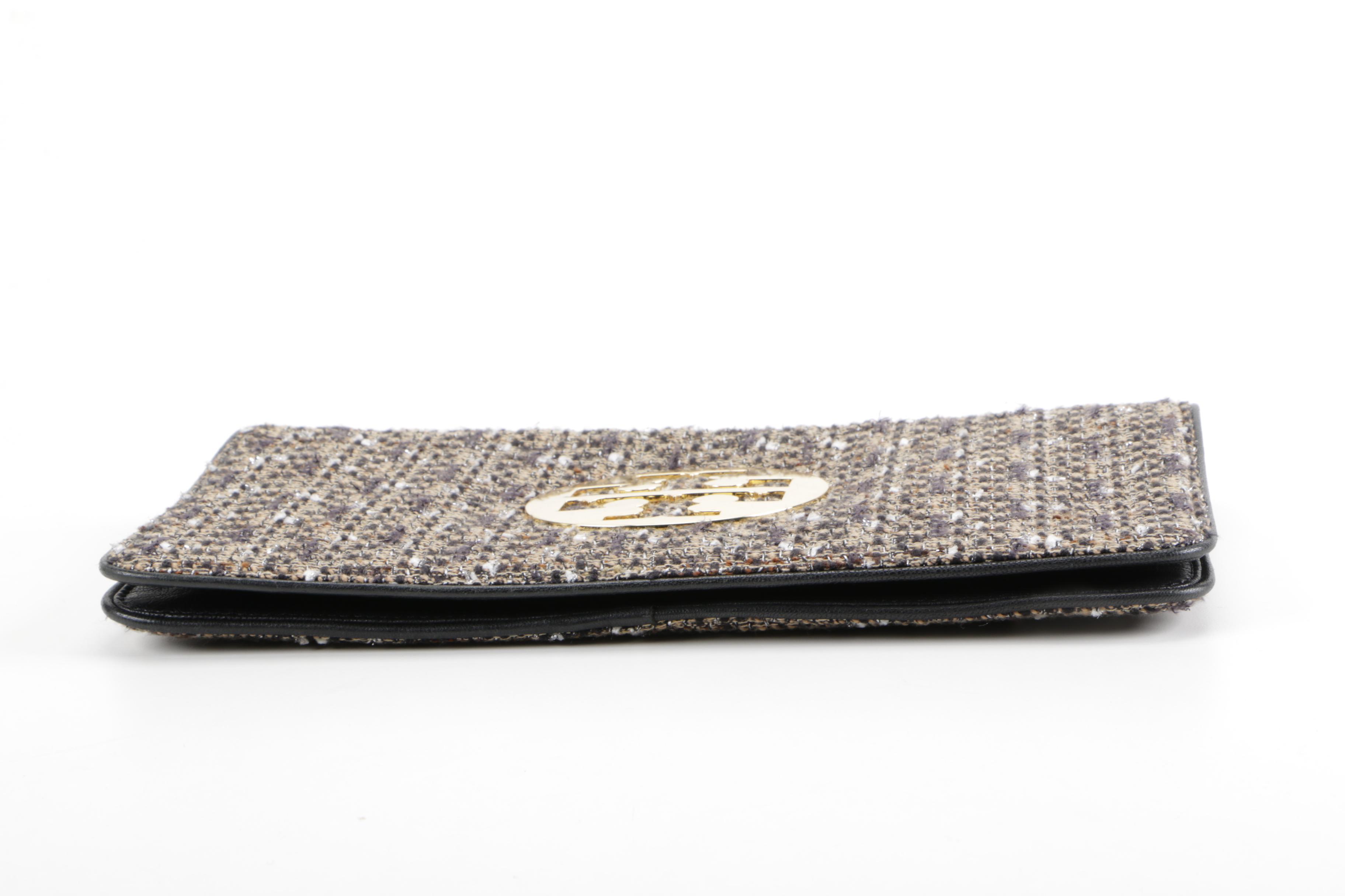 Tory Burch Tweed Clutch