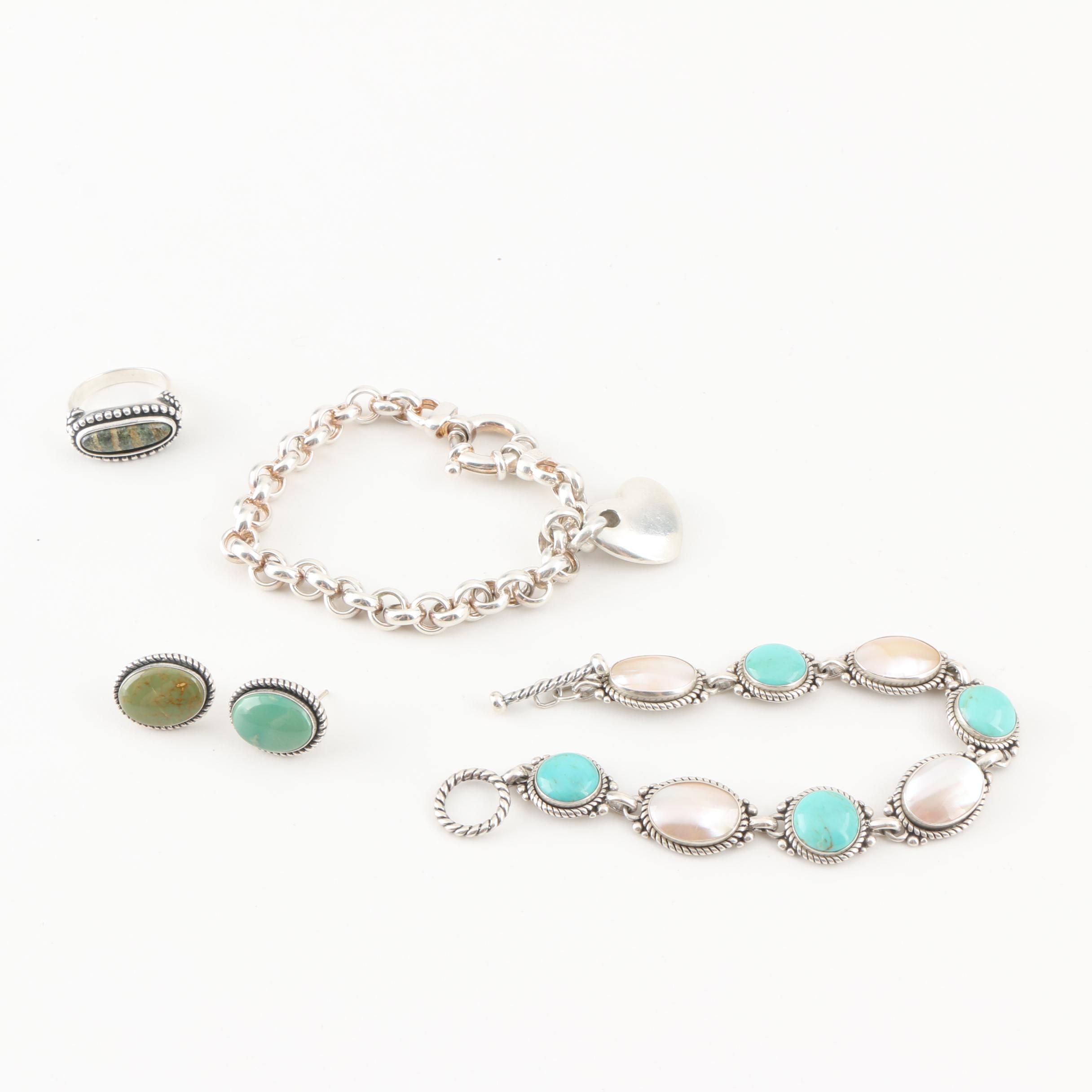 Sterling Silver Gemstone Jewelry by Carolyn Pollack Relios, Q.T. Quoc, and Milor