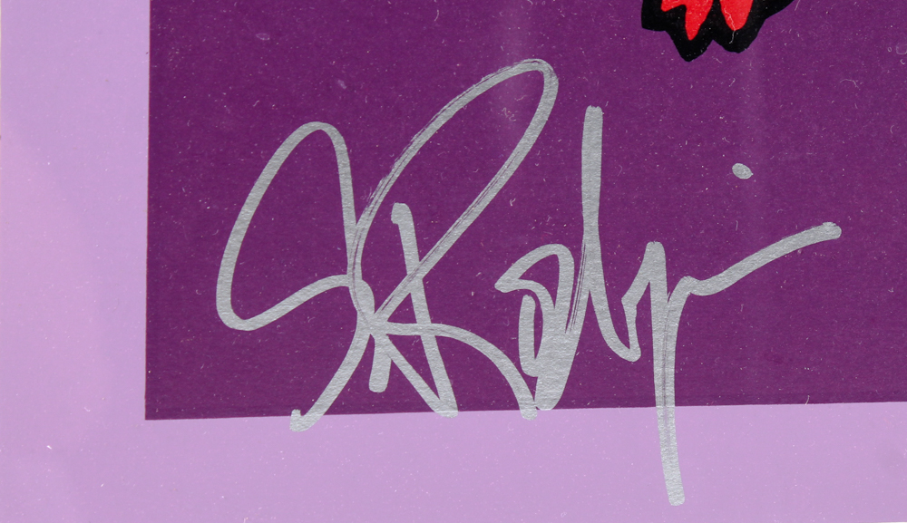 George Rodrigue Signed Serigraph "Split Personality with Moon"