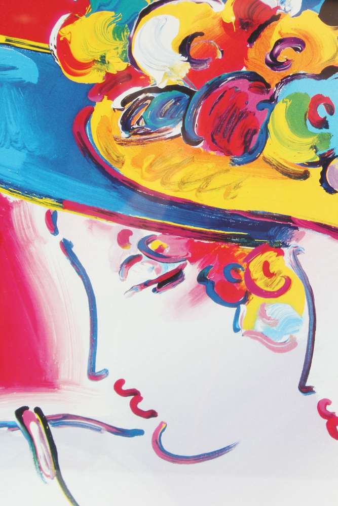 Peter Max Signed Limited Edition Poster "Friends/Century Ladies"