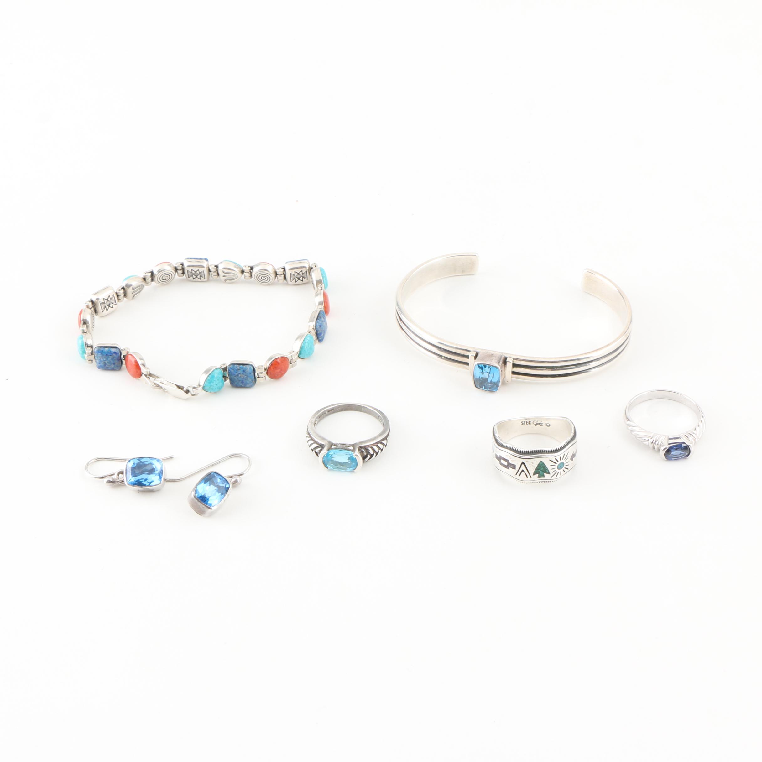 Sterling Silver Gemstone Jewelry Featuring Carolyn Pollack