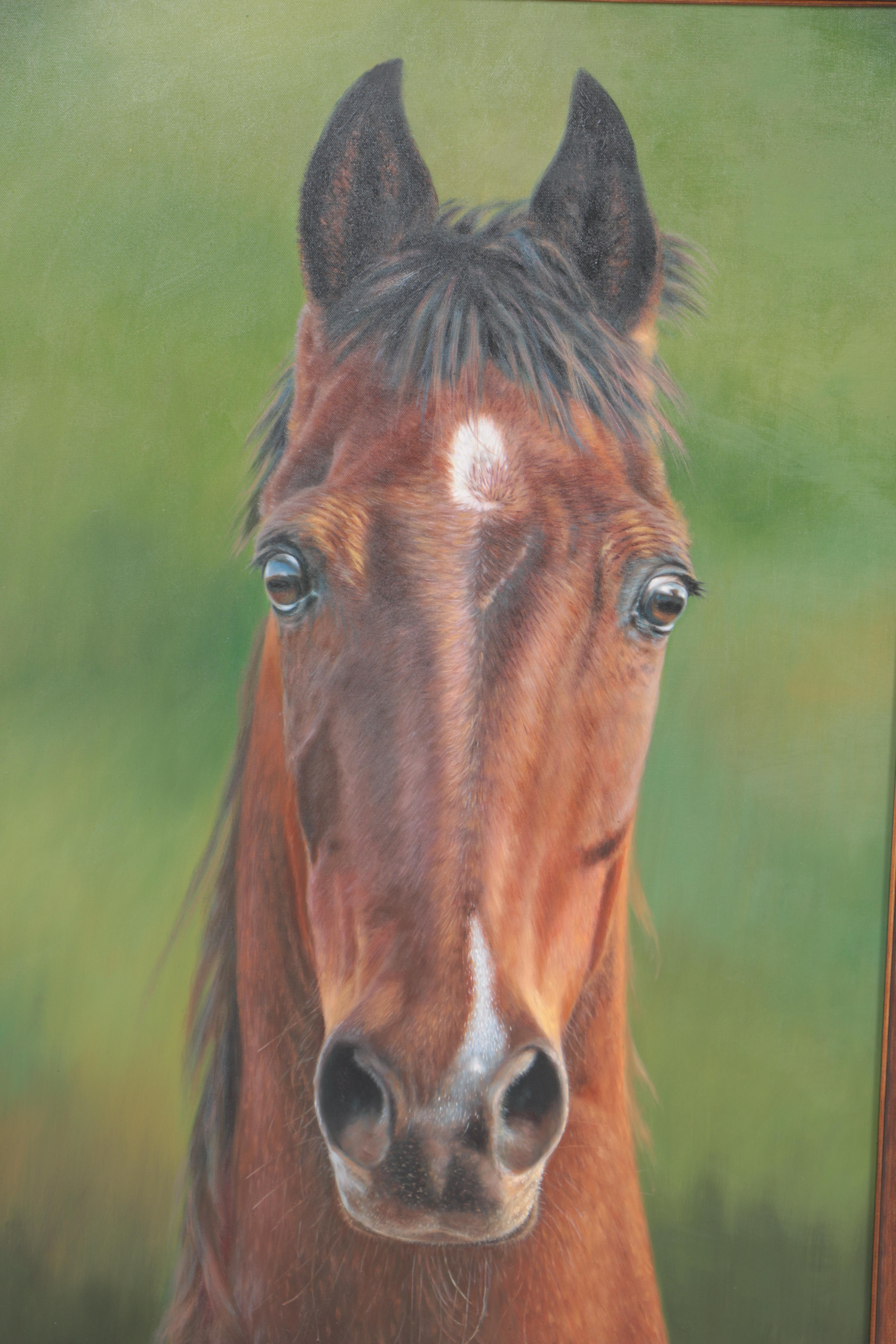 Oil Painting on Canvas of Horse
