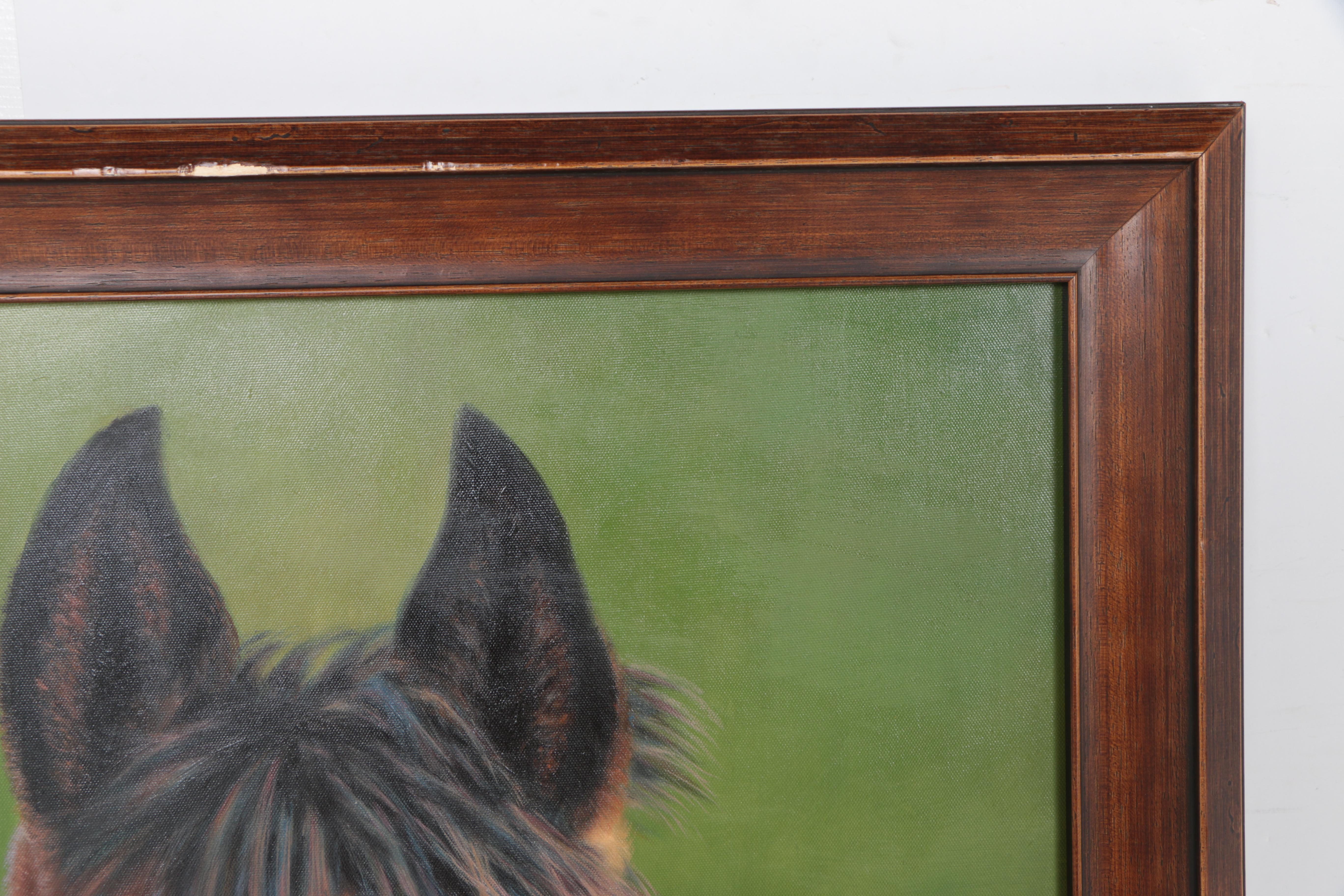 Oil Painting on Canvas of Horse