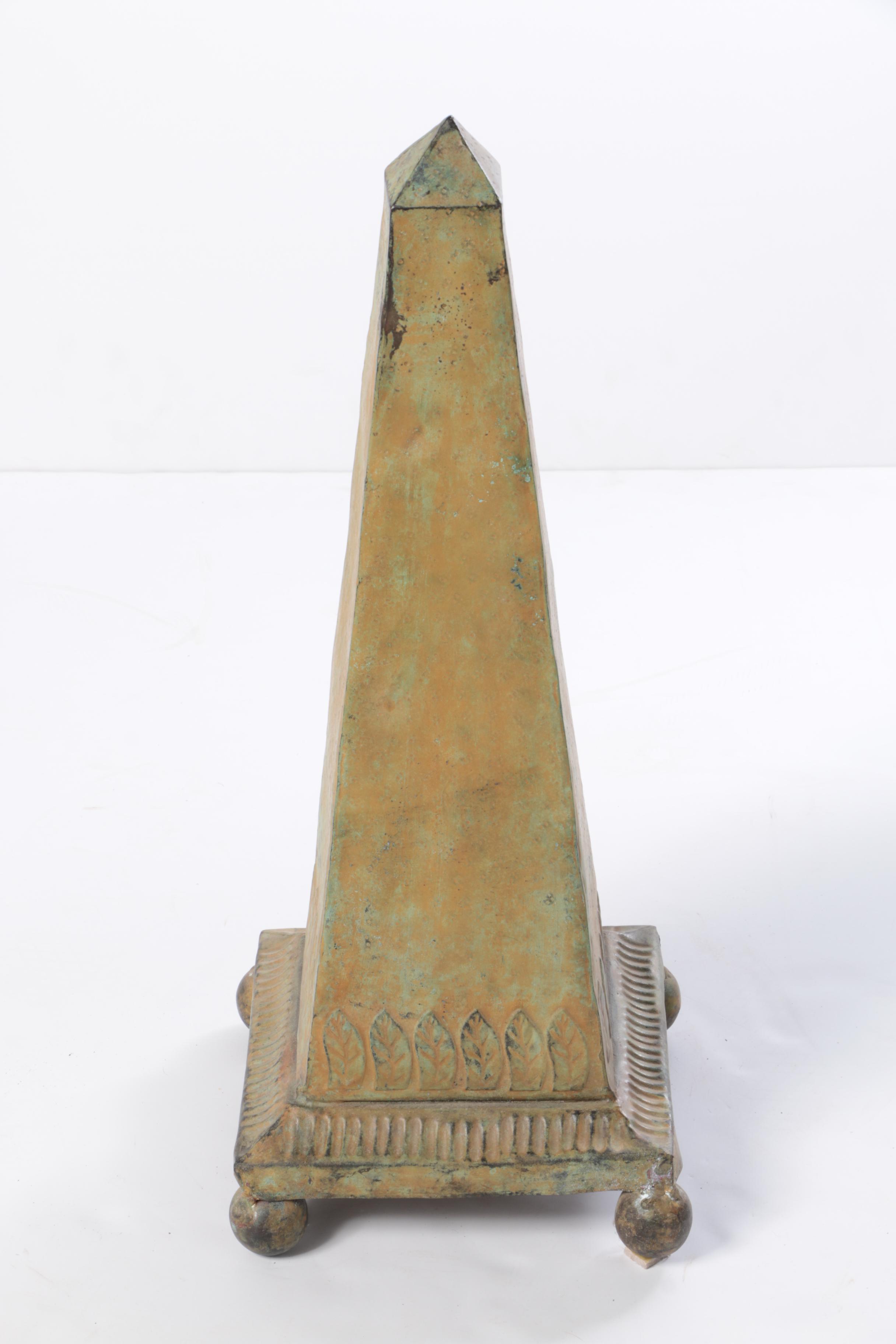 Pair of Decorative Obelisks