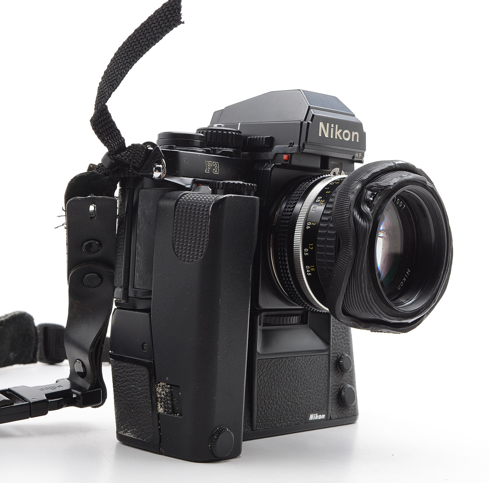 Two Vintage Nikon 35MM Film Cameras And Accessories