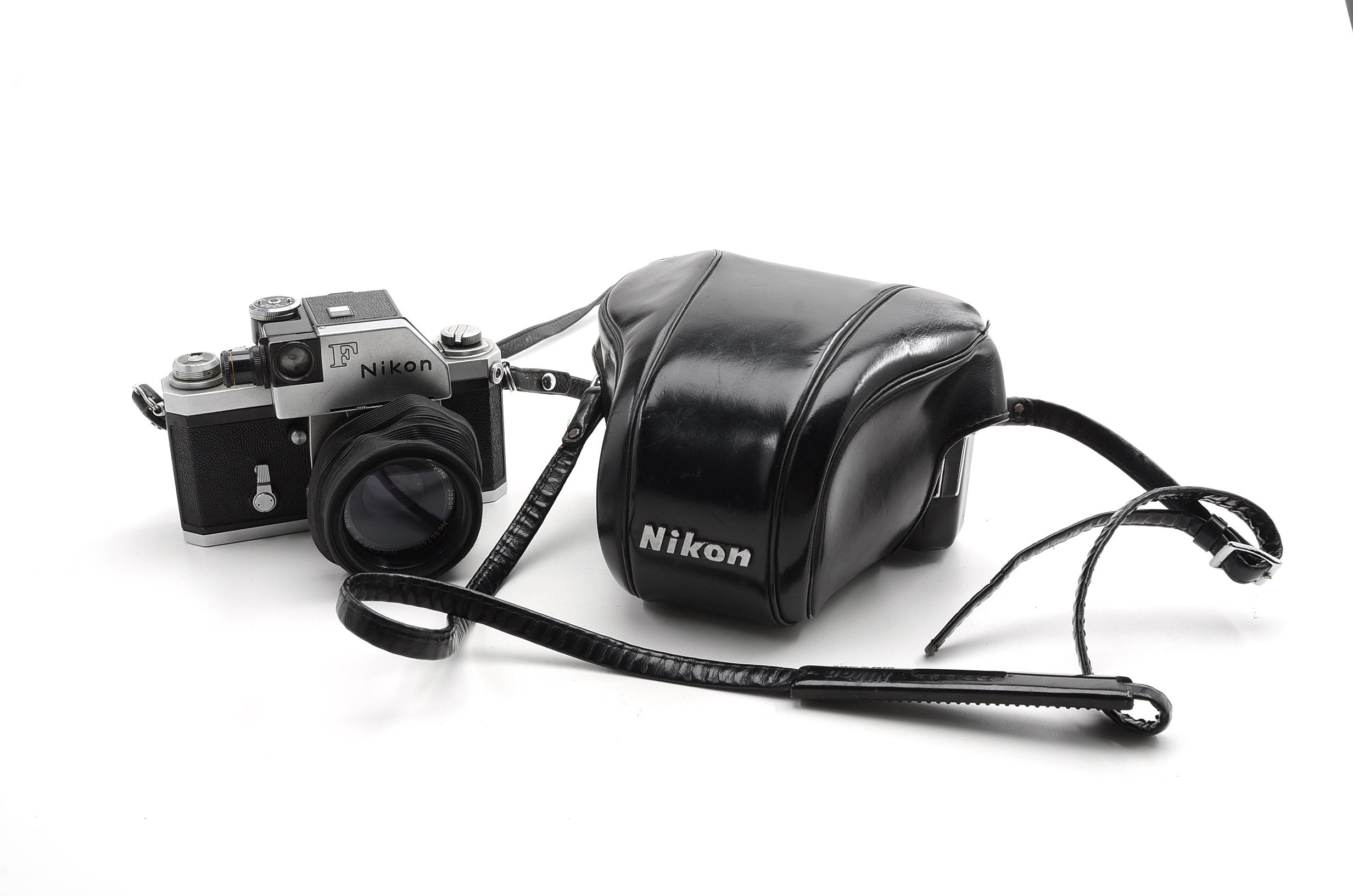 Two Vintage Nikon 35MM Film Cameras And Accessories