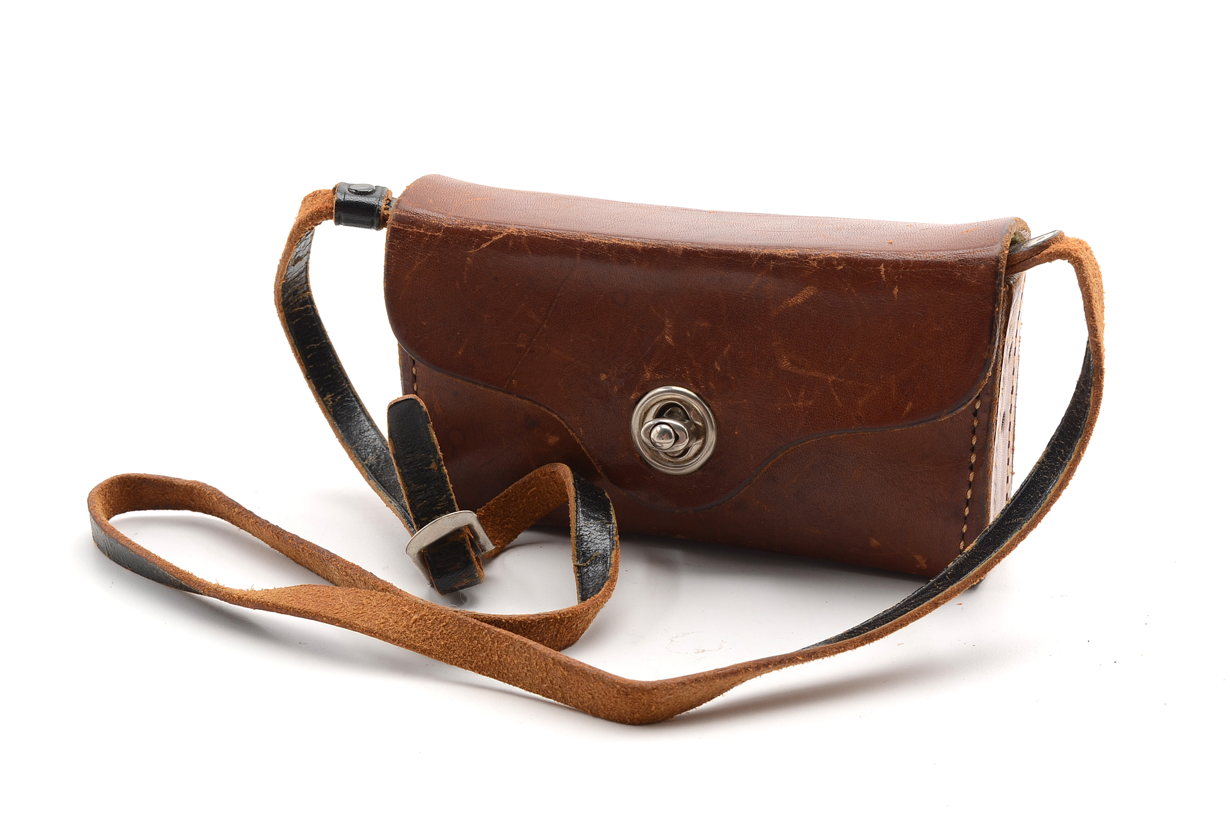 Carl Zeiss Circa 1920's Telita 6 x 18 Field Glasses in Original Leather Case