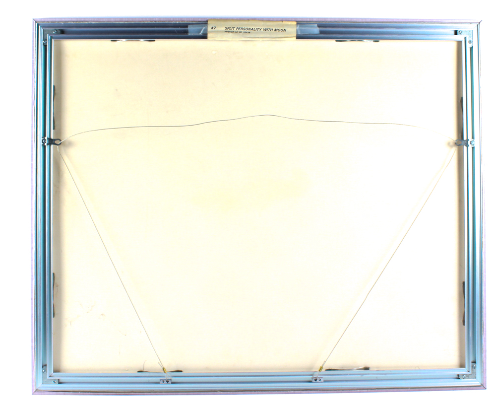 George Rodrigue Signed Serigraph "Split Personality with Moon"