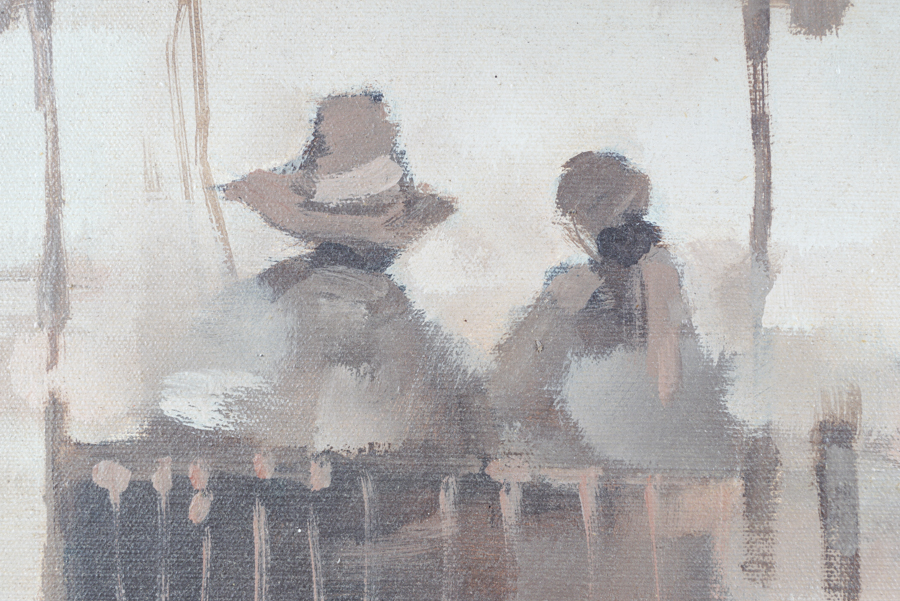 Marzilla Original Signed Oil Painting on Canvas