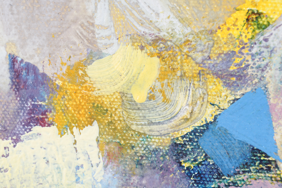 Acrylic Painting of a Floral Still Life