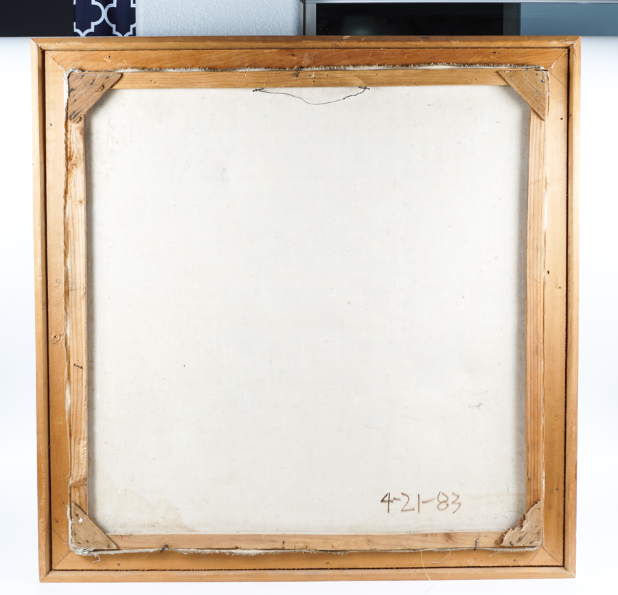 Acrylic Painting of a Floral Still Life