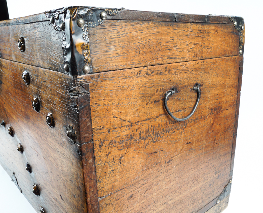 Korean "Ham" Chest with Decorative Hardware