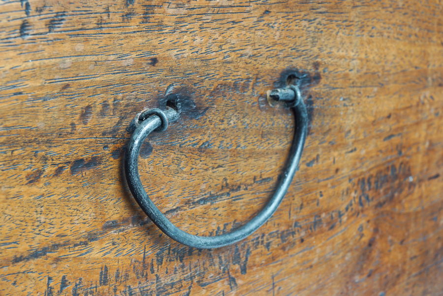 Korean "Ham" Chest with Decorative Hardware