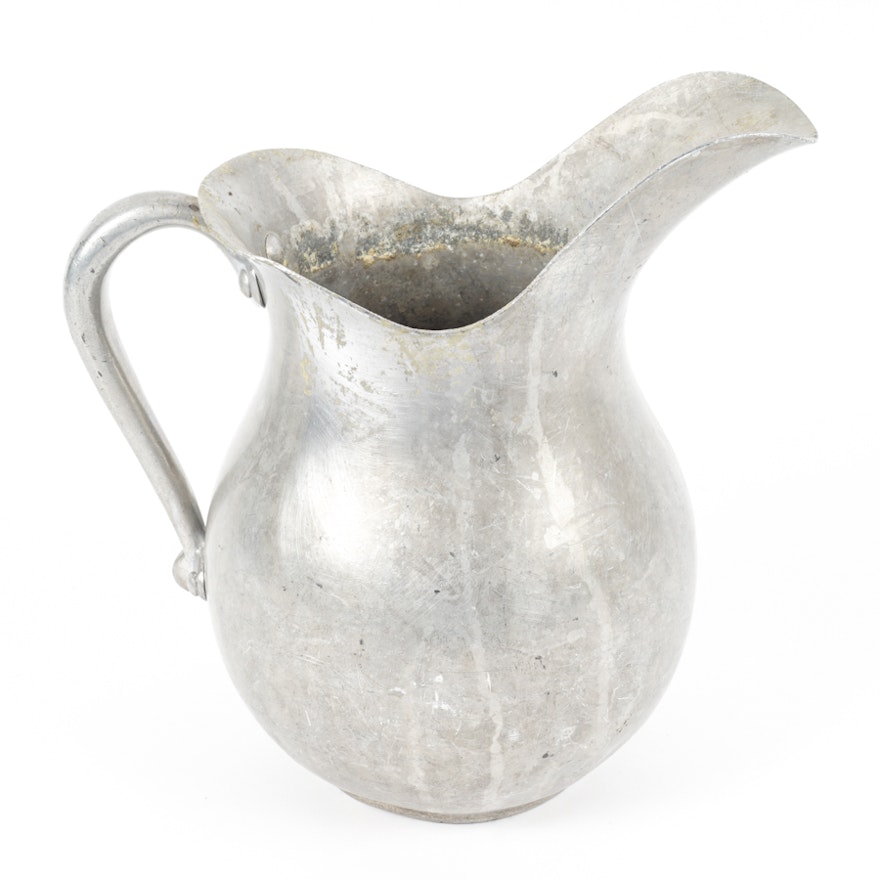 Vintage Pure Aluminum Pitcher