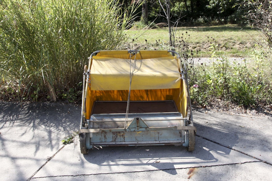 Vintage Parker Trailette Lawn Sweeper