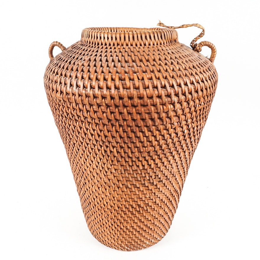 South African Basketry Vessel
