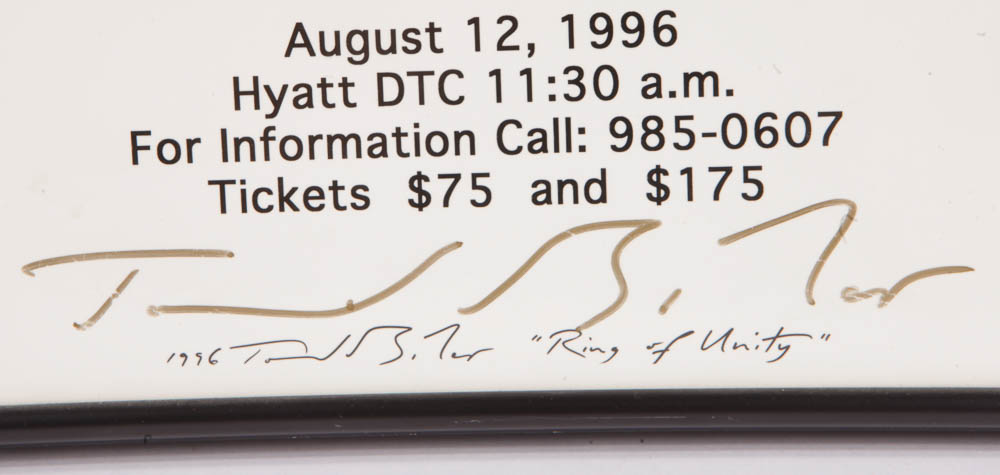 Bob Mackie Signed, Framed Fashion Event Poster