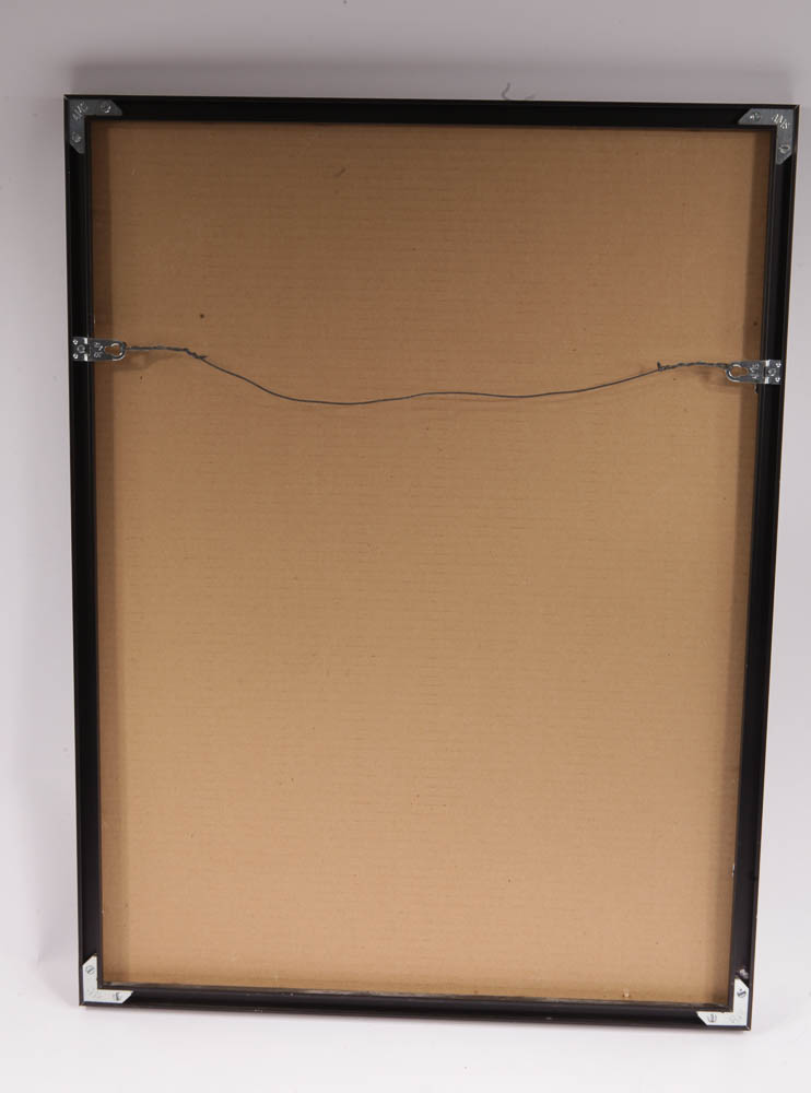 Bob Mackie Signed, Framed Fashion Event Poster