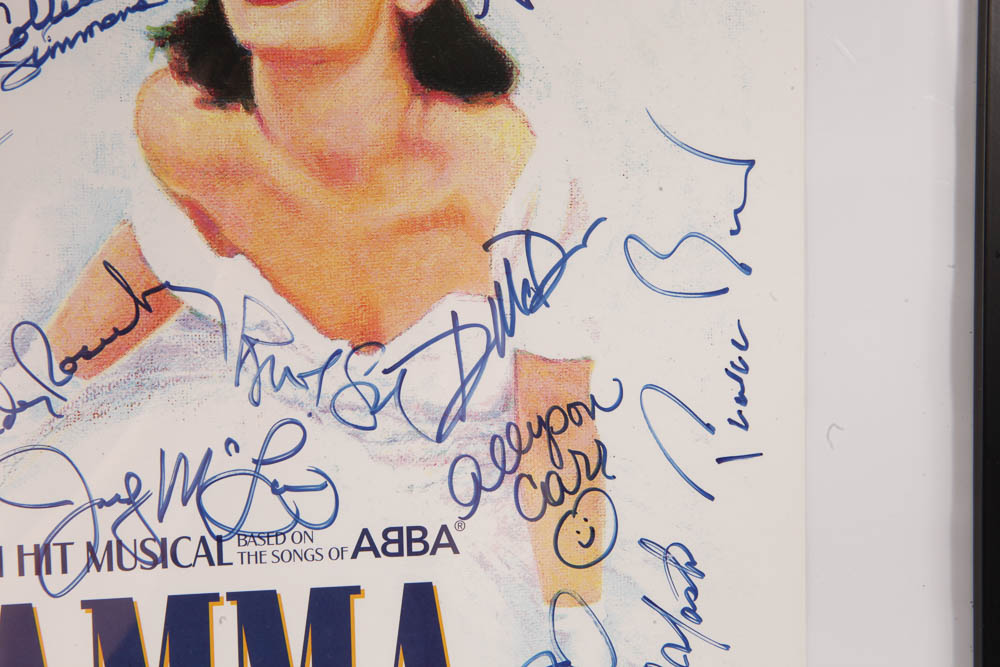 "Mama Mia!" Cast Signed Poster
