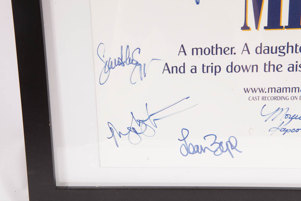 "Mama Mia!" Cast Signed Poster