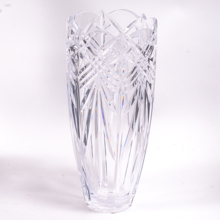 Mikasa "Star Struck" Crystal Vase