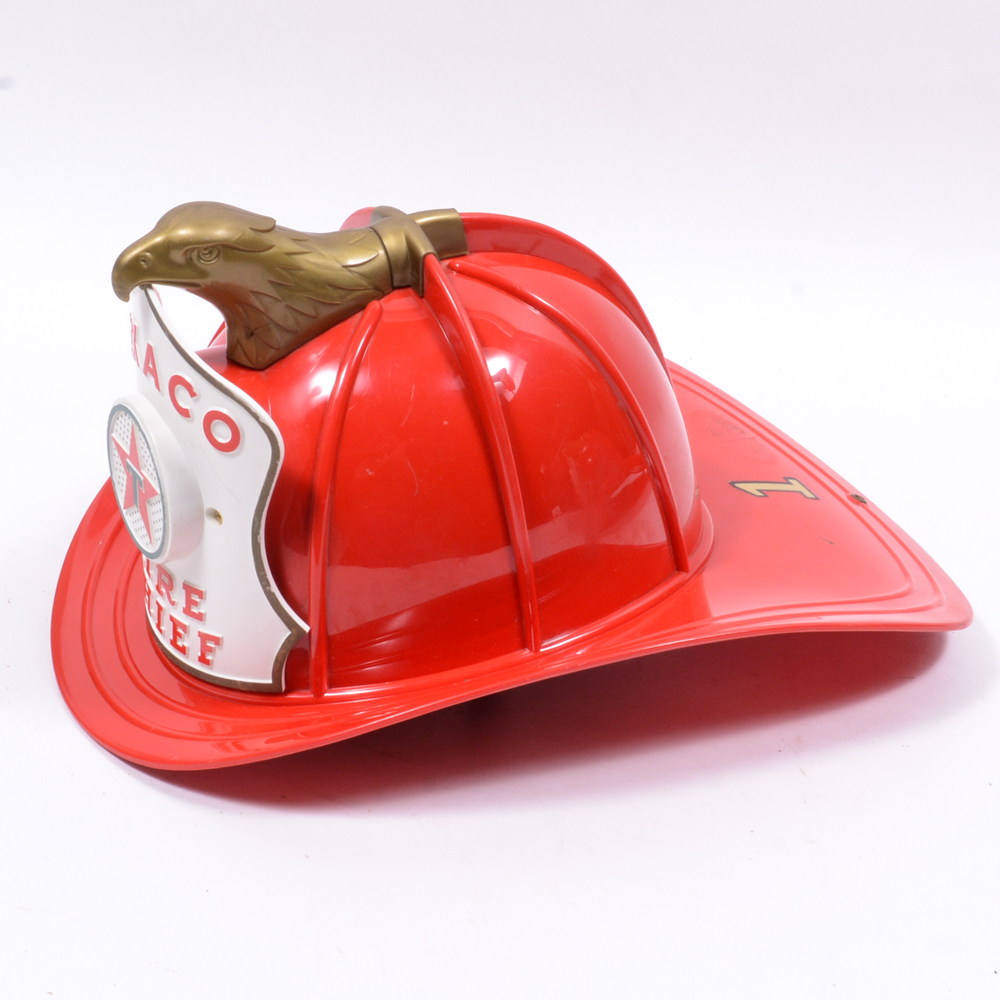 Two Texaco Fire Chief Hats