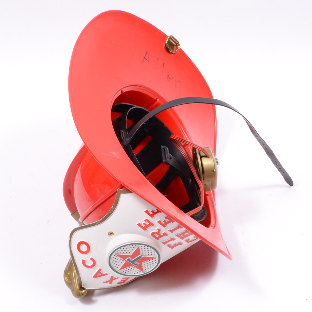 Two Texaco Fire Chief Hats