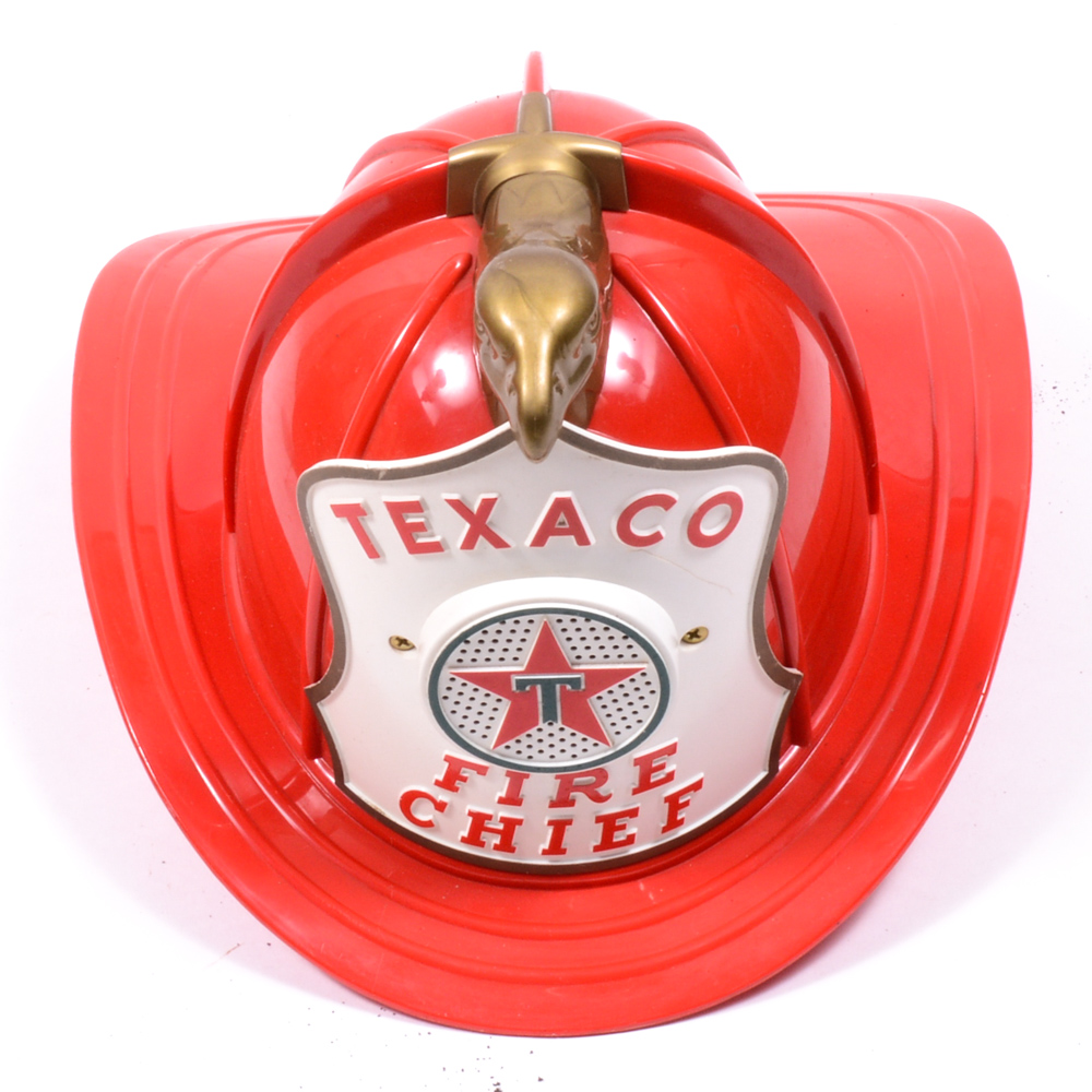 Two Texaco Fire Chief Hats
