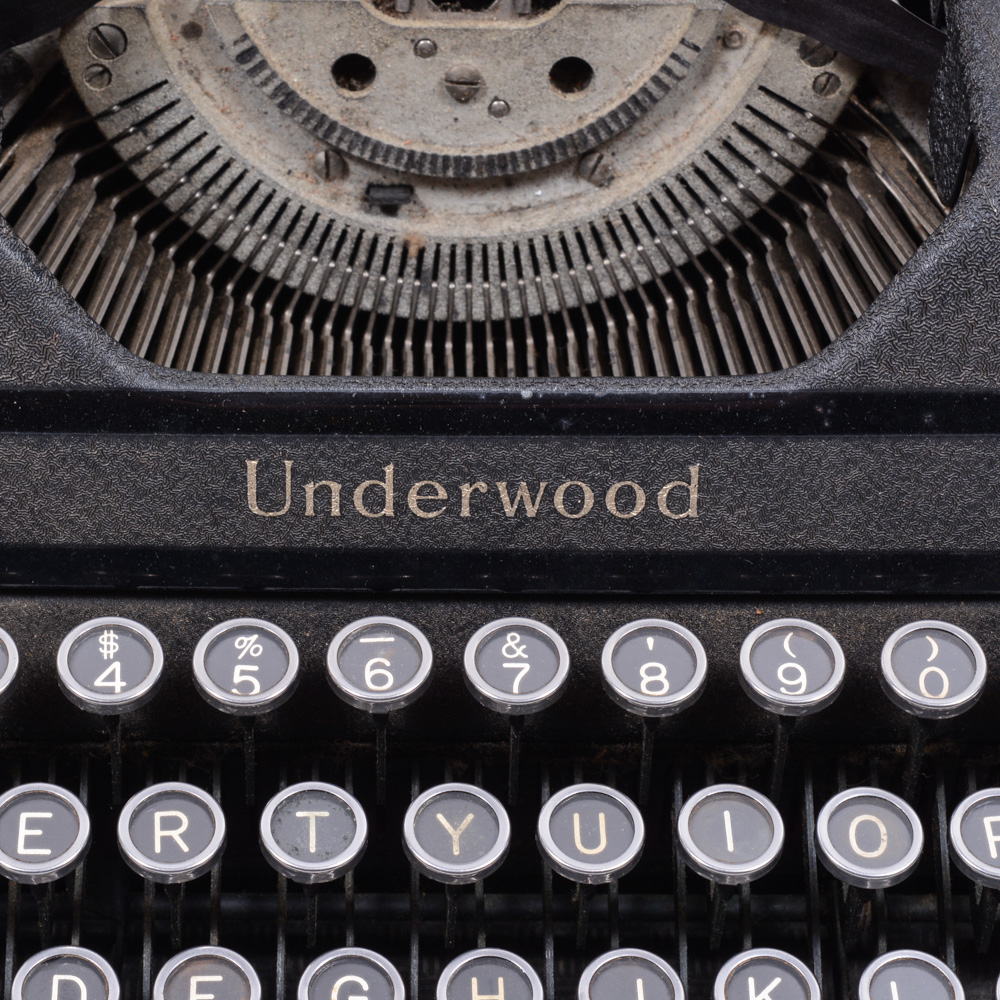 Antique Underwood "Ace" Typewriter