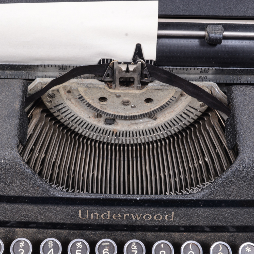 Antique Underwood "Ace" Typewriter