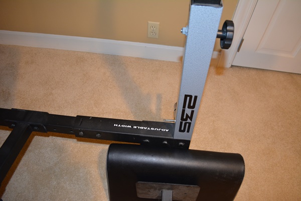 Weider 235 Pro Weight Bench Exerciser, Weight Rack and Weights