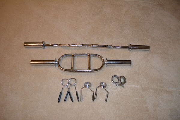 Weider 235 Pro Weight Bench Exerciser, Weight Rack and Weights