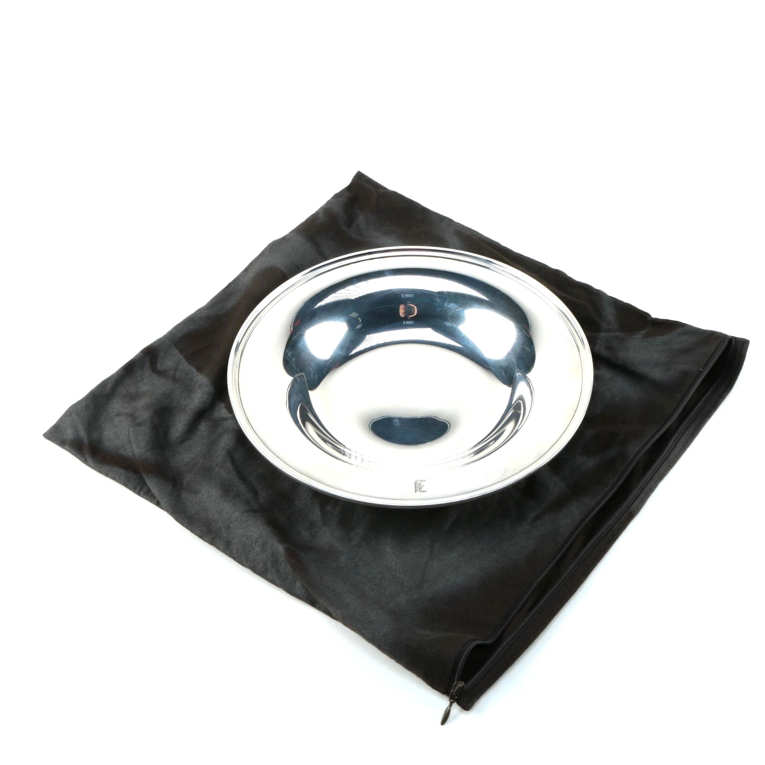 Vintage S. Kirk & Son "Calvert-Old Maryland Plain" Sterling Silver Serving Bowl