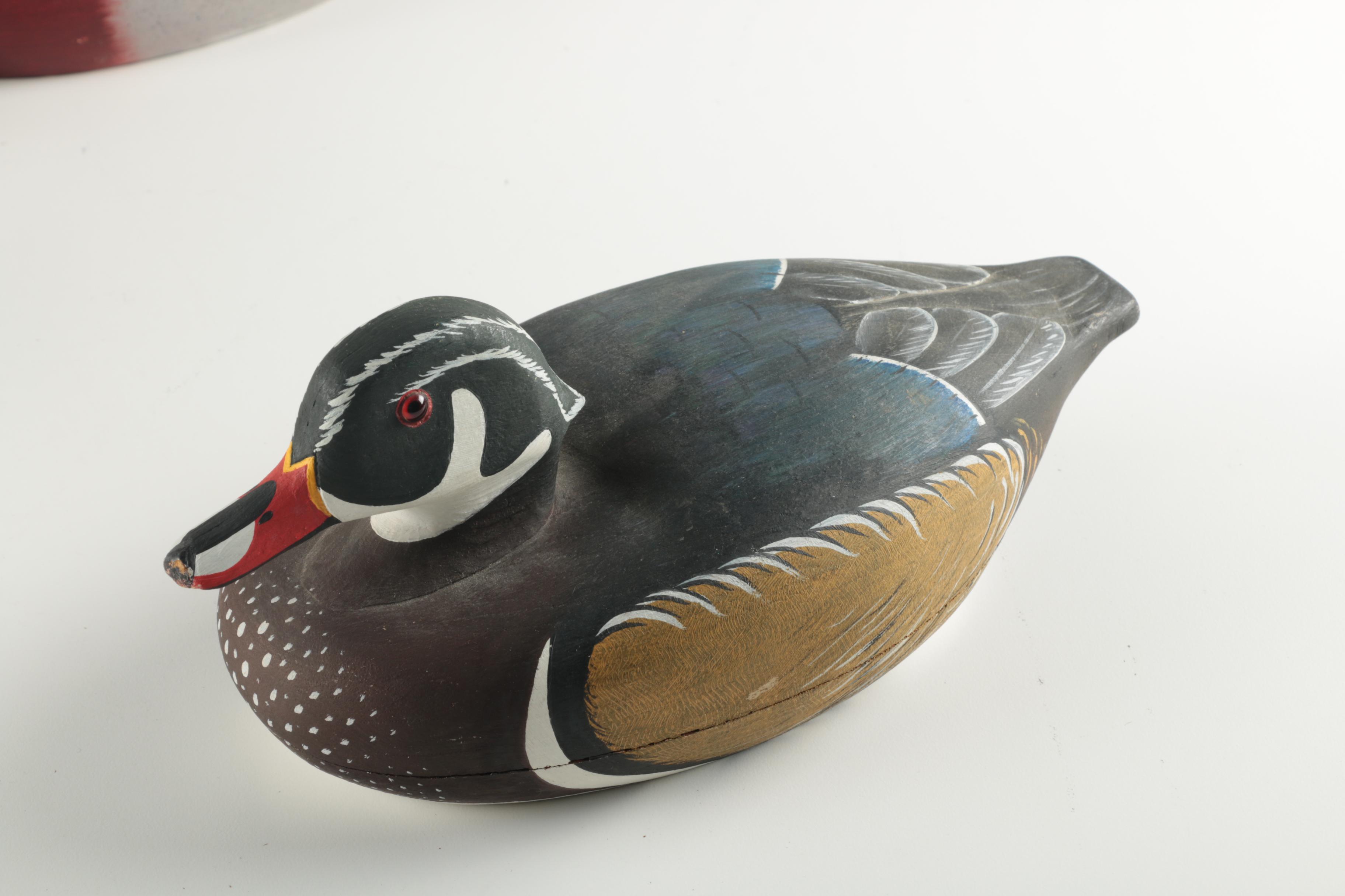 Wooden Bird Figurines