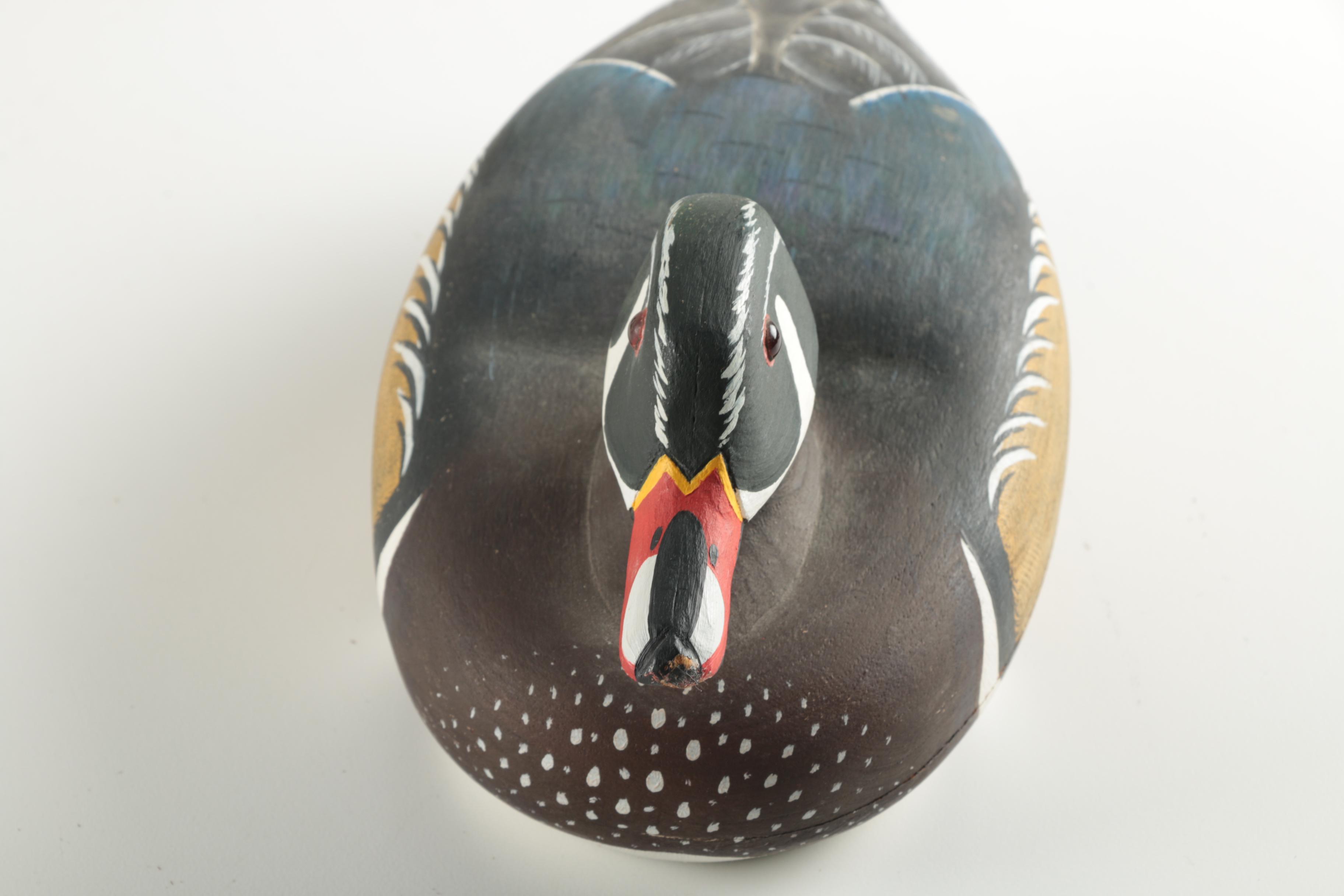 Wooden Bird Figurines