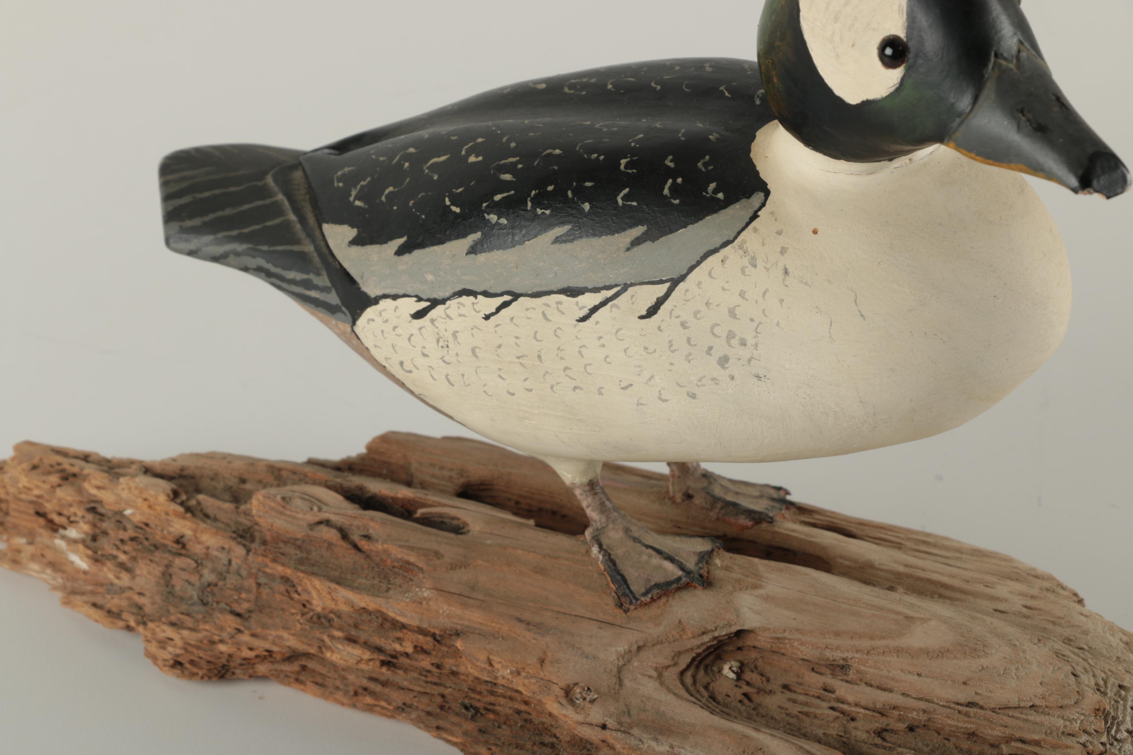 Wooden Bird Figurines