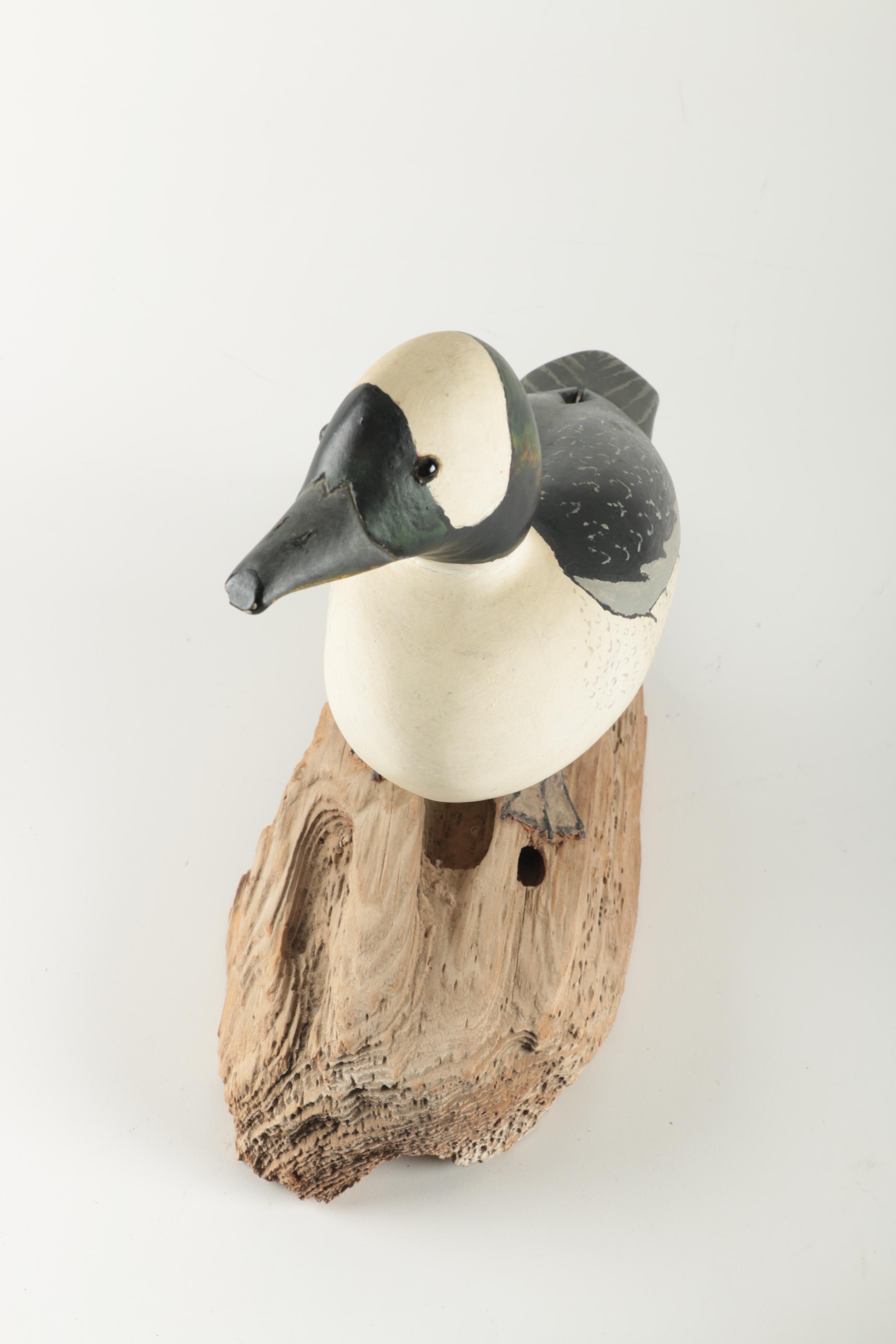 Wooden Bird Figurines
