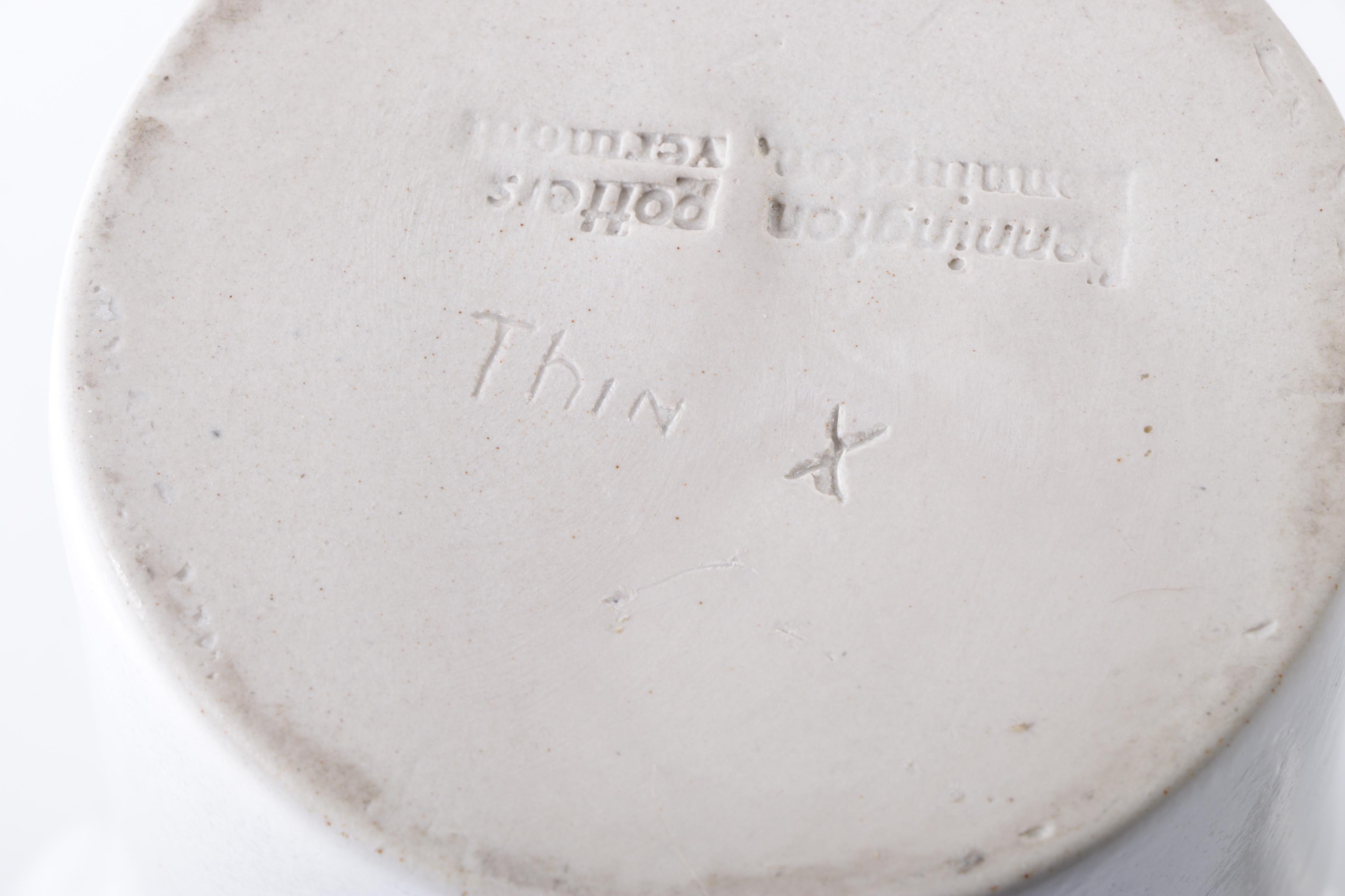 Bennington Potters Dessert Set