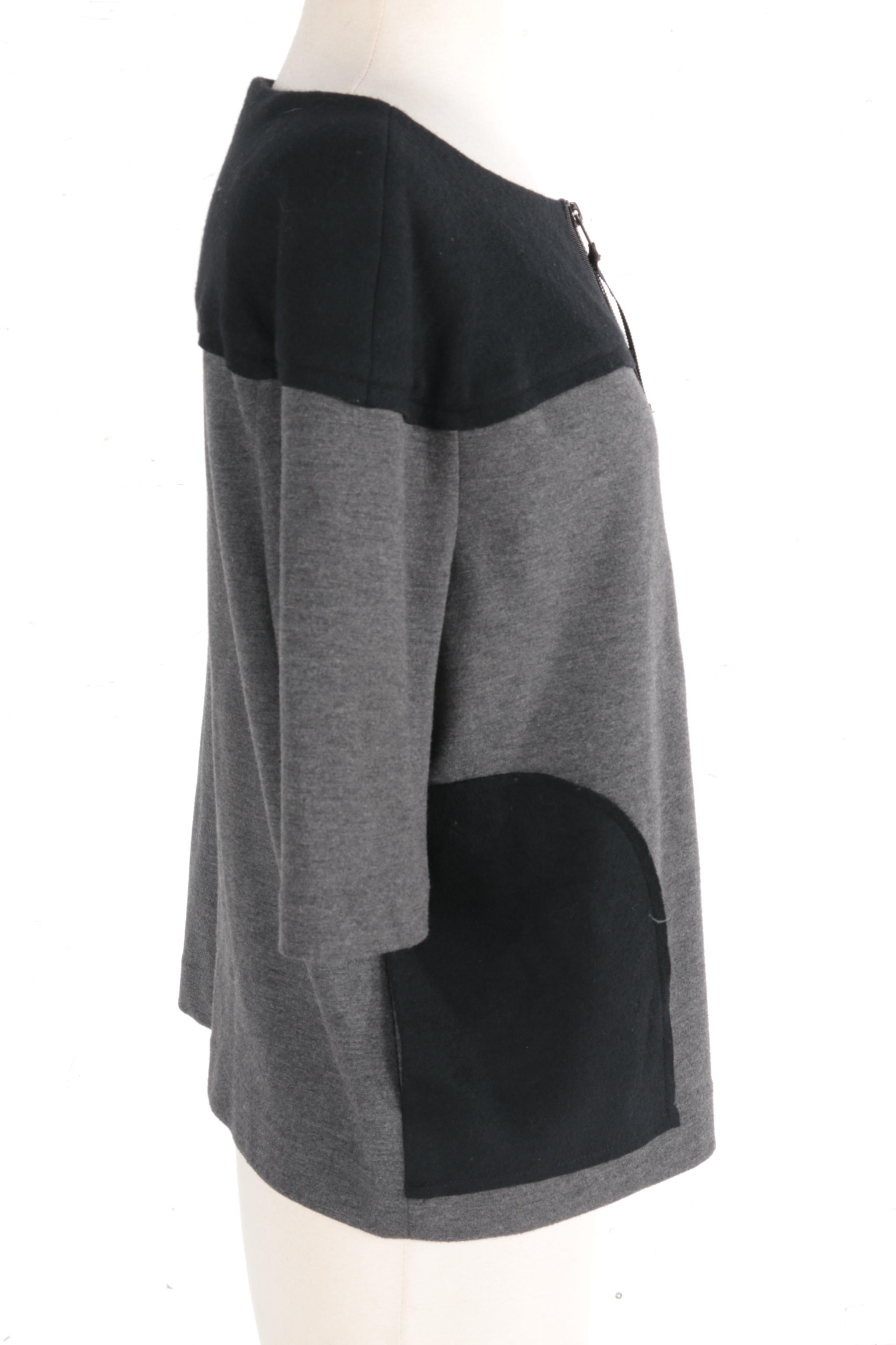 Tory Burch Zip-Up Sweater