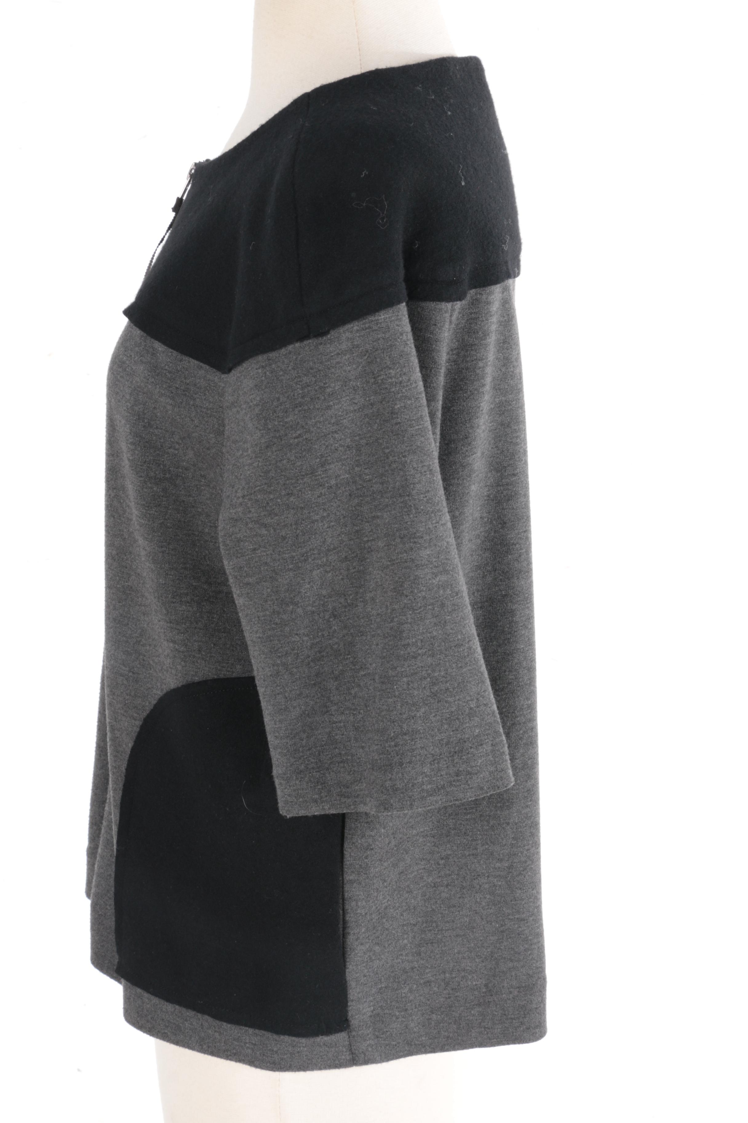 Tory Burch Zip-Up Sweater