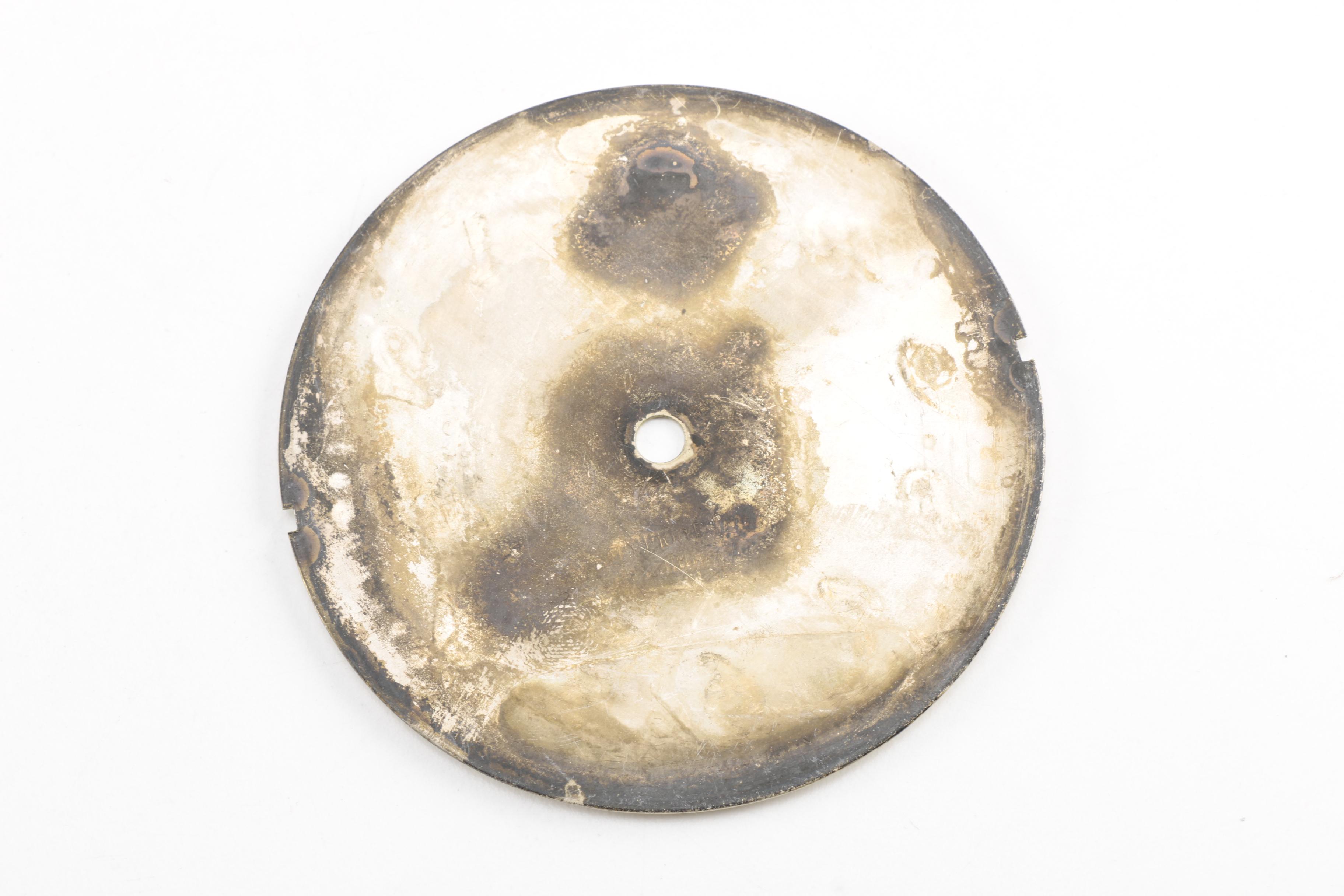 Vintage Clock Dials with Barometer Face